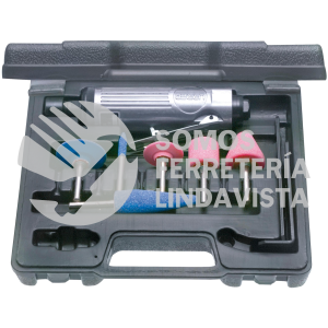 UP860K JUEGO DE MOTO-TOOL NEUMATICO CON ACCESORIOS, 7 PIEZAS URREA