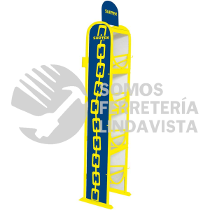 RCAD4 EXHIBIDOR DE PISO PARA CADENAS 45 X 40 X 202 CM SURTEK