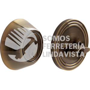14CE CERROJO RESIDENCIAL FUNCION DOBLE, LATON ANTIGUO, LLAVE ESTANDAR, BLISTER LOCK