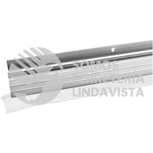 10GP GUARDAPOLVO ACABADO ALUMINIO 90CM LOCK