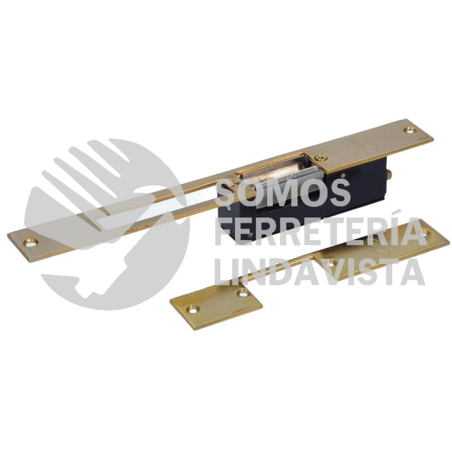 EC11 CONTRA ELECTRICA CON BOBINA, LATON BRILLANTE, EN CAJA LOCK