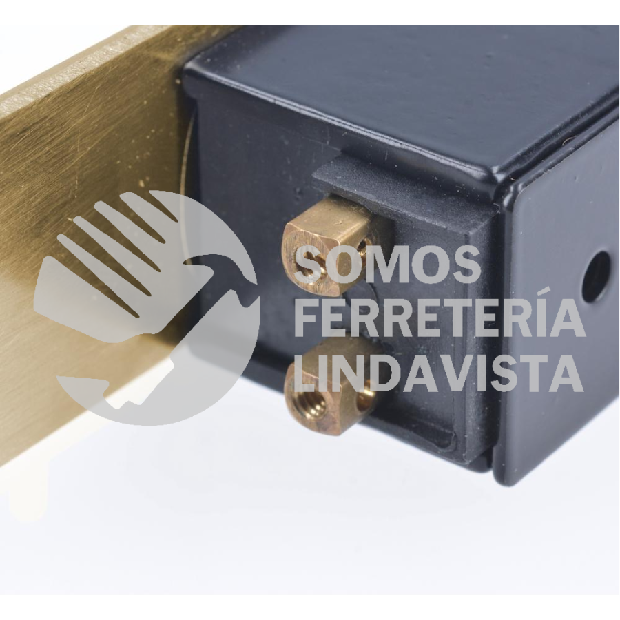 EC11 CONTRA ELECTRICA CON BOBINA, LATON BRILLANTE, EN CAJA LOCK