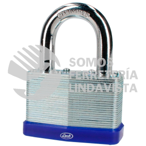 C23S65 CANDADO LAMINADO CORTO 65 MM, LLAVE ESTANDAR LOCK