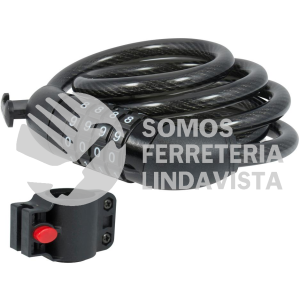 15CN CANDADO CABLE DE COMBINACION 1 0X120CM LOCK