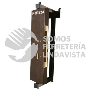 LEXGE EXHIBIDOR GIRATORIO PARA CERRADURAS DE EMBUTIR, COLOR CHOCOLATE 50CM PROFORZA