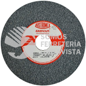 7 RUEDA ABRASIVA VITRIFICADA PARA ESMERILADO DE ACERO EASY-CUT TIPO 1 GRANO 36 (6"X3/4"X1") AUSTROMEX