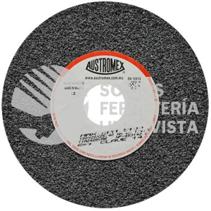 14 RUEDA ABRASIVA VITRIFICADA PARA ESMERILADO DE METAL TIPO 1 GRANO 24 (6"X3/4"X1") AUSTROMEX