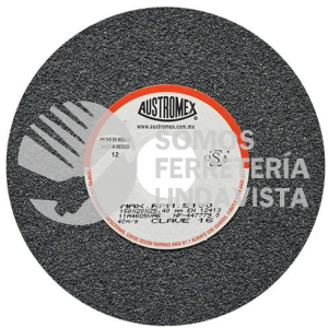 16 RUEDA ABRASIVA VITRIFICADA PARA ESMERILADO DE METAL TIPO 1 GRANO 46 (6"X3/4"X1") AUSTROMEX