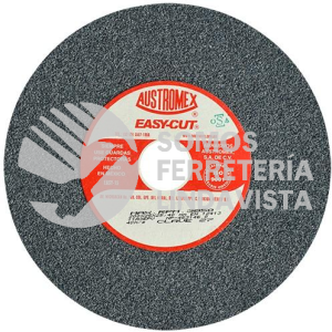 27 RUEDA ABRASIVA VITRIFICADA PARA ESMERILADO DE ACERO EASY-CUT TIPO 1 GRANO 36 (8"X1"X1") AUSTROMEX