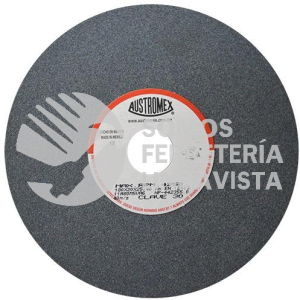 30 RUEDA ABRASIVA VITRIFICADA PARA ESMERILADO DE METAL TIPO 1 GRANO 80 (7"X3/4"X1") AUSTROMEX