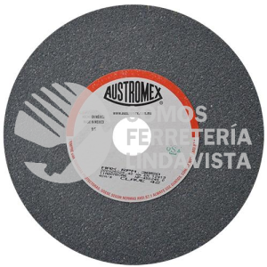 42 RUEDA ABRASIVA VITRIFICADA PARA ESMERILADO DE METAL TIPO 1 GRANO 80 (8"X1"X1") AUSTROMEX