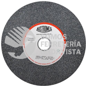 49 RUEDA ABRASIVA VITRIFICADA PARA ESMERILADO DE METAL TIPO 1 GRANO 24 (10"X1-1/2"X1-1/4") AUSTROMEX