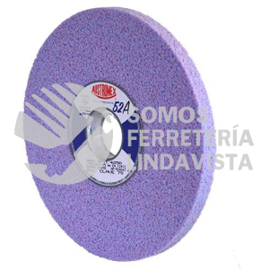 70 RUEDA ABRASIVA VITRIFICADA ROSA 52A TIPO 1 GRANO 54 (7"X1/2"X1-1/4") AUSTROMEX