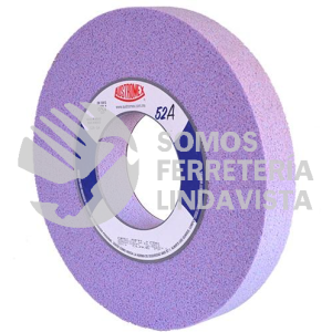 77 RUEDA ABRASIVA VITRIFICADA ROSA 52A TIPO 1 GRANO 54 (14"X2"X5") AUSTROMEX