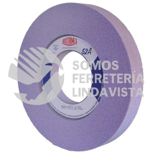 78 RUEDA ABRASIVA VITRIFICADA ROSA 52A TIPO 7 GRANO 54 (14"X2"X5") AUSTROMEX