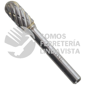 86 LIMA ROTATIVA DE CARBURO DE TUNGSTENO PARA DESBASTE DE ACERO INOXIDABLE SA-5 (3/8"X3/4"X1/4") TENAZIT