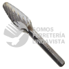 87 LIMA ROTATIVA DE CARBURO PARA DESBASTE DE ACERO INOXIDABLE SF-5 (1/2"X1"X1/4") TENAZIT
