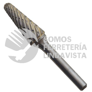 89 LIMA ROTATIVA DE CARBURO PARA DESBASTE DE ACERO INOXIDABLE SF-5 (1/2"X1-1/8"X1/4") TENAZIT