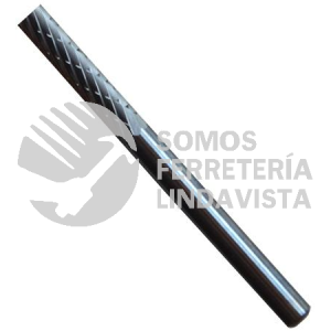 98 LIMA ROTATIVA CILINDRICA SIN CORTE FRONTAL SA-43 (1/8"X9/16"X1/8") TENAZIT