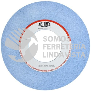 140 RUEDA AZUL VITRIFICADA PARA RECTIFICADO DE ACERO TIPO 1 GRANO 60 (14"X1"X5") AUSTROMEX
