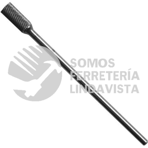 150 LIMA ROTATIVA CILINDRICA SIN CORTE FRONTAL SA-5 VASTAGO LARGO (1/2"X1"X1/4") TENAZIT