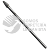 155 LIMA ROTATIVA ARBOL PUNTA REDONDA SF-3 VASTAGO LARGO (3/8"X3/4"X1/4") TENAZIT