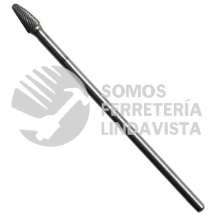 155 LIMA ROTATIVA ARBOL PUNTA REDONDA SF-3 VASTAGO LARGO (3/8"X3/4"X1/4") TENAZIT