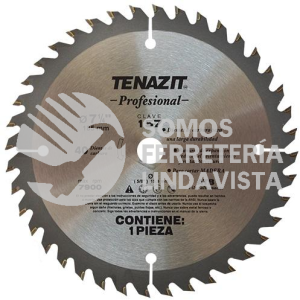 157 SIERRA METALICA PARA MADERA DE 40 DIENTES (7-1/4"X5/8") TENAZIT