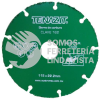 162 SIERRA DE CARBURO DE TUNGSTENO PARA CORTE DE MADERA CON SOLDADO DE ALTA RESISTENCIA (4-1/2"X7/8") TENAZIT