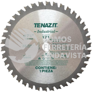 171 SIERRA METALICA PARA ACERO DE 38 DIENTES (7-1/4"X5/8") TENAZIT