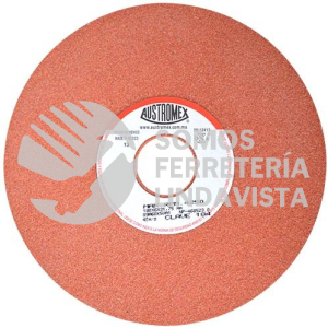 184 RUEDA NARANJA VITRIFICADA PARA ESMERILADO DE ACERO TIPO 1 GRANO 60 (7"X1/4"X1-1/4") AUSTROMEX