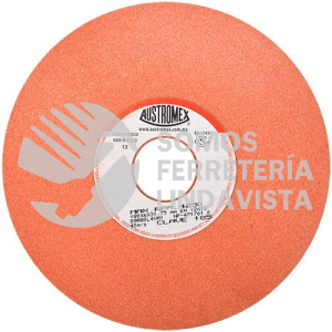 185 RUEDA NARANJA VITRIFICADA PARA ESMERILADO DE ACERO TIPO 1 GRANO 80 (7"X1/4"X1-1/4") AUSTROMEX