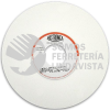 197 RUEDA BLANCA VITRIFICADA PARA ESMERILADO DE ACERO TIPO 1 GRANO 120 (7"X1/2"X1-1/4") AUSTROMEX
