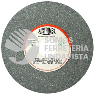 233 RUEDA ABRASIVA VITRIFICADA PARA ESMERILADO DE CARBURO DE TUNGSTENO TIPO 1 GRANO 100 (6"X1"X1") AUSTROMEX