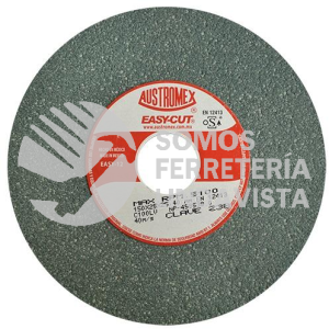 238 RUEDA VITRIFICADA PARA ESMERILADO DE CARBURO DE TUNGSTENO EASY-CUT TIPO 1 GRANO 100 (6"X1"X1") AUSTROMEX