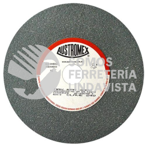 248 RUEDA ABRASIVA VITRIFICADA PARA ESMERILADO DE CARBURO DE TUNGSTENO TIPO 1 GRANO 100 (8"X1"X1") AUSTROMEX