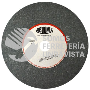 251 RUEDA ABRASIVA VITRIFICADA PARA ESMERILADO DE CARBURO DE TUNGSTENO TIPO 1 GRANO 80 (10"X1"X1") AUSTROMEX