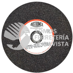 276 RUEDA RESINOSA PARA DESBASTE DE METAL TIPO 1 GRANO 24 (6"X1"X5/8") AUSTROMEX