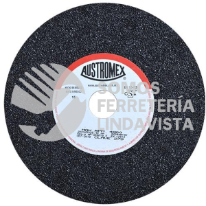 279 RUEDA RESINOSA PARA DESBASTE DE METAL TIPO 1 GRANO 20 (8"X1"X1") AUSTROMEX