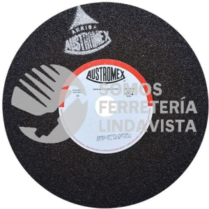 286 RUEDA RESINOSA PARA DESBASTE DE METAL TIPO 1 GRANO 20 (16"X2"X1-1/2") AUSTROMEX
