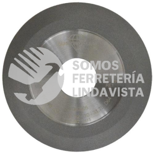 289 RUEDA DE DIAMANTE HIBRIDA TIPO 1V1 GRANO 100 (5"X1/2"X1-1/4") AUSTRODIAM AUSTROMEX