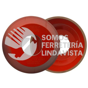 298 COPA DE DIAMANTE SUPERABRASIVA TIPO 11V9 CHIP-CUT CONCENTRACION 75 (3-3/4"X1-1/2"X1-1/4") AUSTRODIAM AUSTROMEX