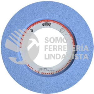 331 RUEDA AZUL VITRIFICADA PARA RECTIFICADO DE ACERO TIPO 7 GRANO 54 (12"X2"X5") AUSTROMEX