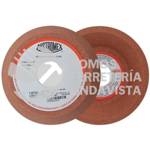 342 RUEDA NARANJA VITRIFICADA PARA ESMERILADO DE ACERO TIPO 11 GRANO 60 (6"X2"X1-1/4") AUSTROMEX