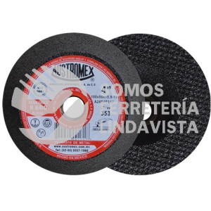 353 COPA PARA DESBASTE DE METAL TIPO 11 GRANO 24 (4"X2"X5/8"-11) AUSTROMEX