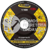 480 DISCO CON CENTRO DEPRIMIDO PARA DESBASTE DE ALUMINIO ALUCUT TIPO 27 GRANO 242 (4-1/2"X1/4"X7/8") AUSTROMEX