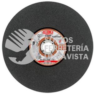 497 DISCO PARA PRUEBAS METALOGRAFICAS TIPO 41 GRANO 60 (8"X1/16"X1") AUSTROMEX