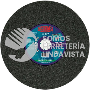 517 DISCO PARA CORTE DE PIEDRA LARGA DURACION TIPO 41 GRANO 16 (14"X5/32"X1") AUSTROMEX