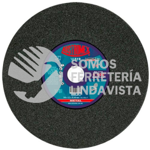 519 DISCO PARA CORTE DE METAL LARGA DURACION TIPO 41 GRANO 46 (14"X7/64"X1") AUSTROMEX
