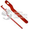544 LLAVE METALICA ROJA PARA ADPTADORES (1-3/8"-3/16") TENAZIT